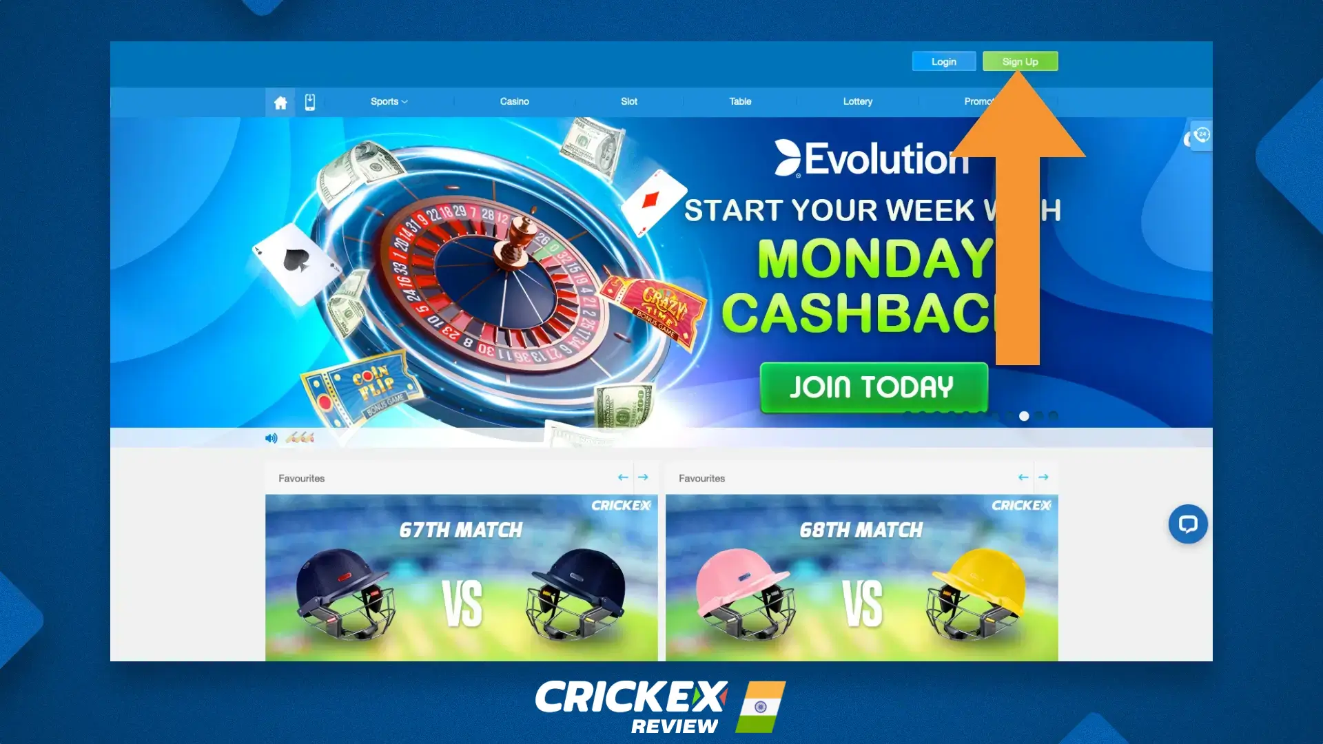 How to start playing in an Crickex online casino