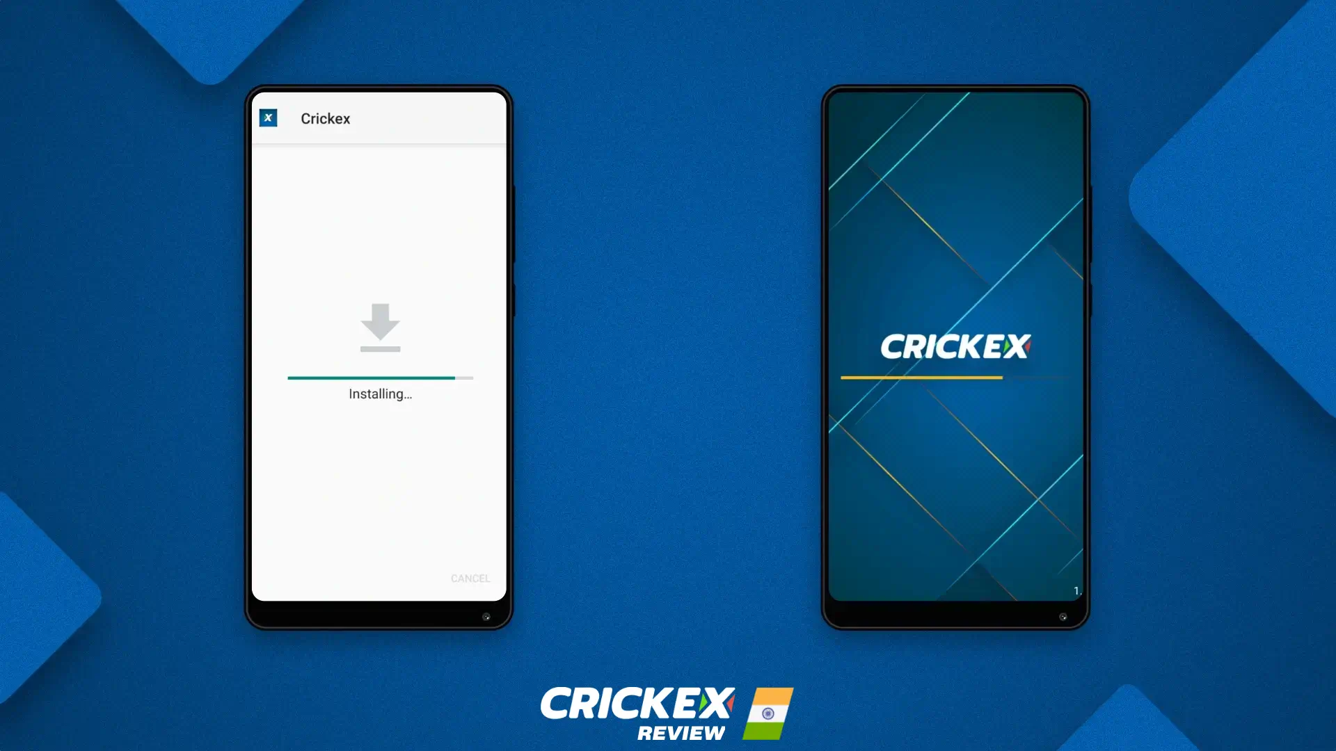 एंड्रॉइड स्मार्टफोन या टैबलेट पर Crickex ऐप कैसे इंस्टॉल करें